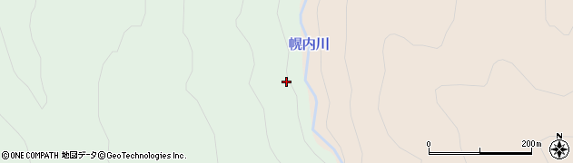 幌内川周辺の地図