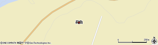 北海道平取町（沙流郡）荷負周辺の地図