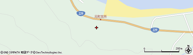 島牧元町簡易郵便局周辺の地図