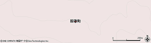 北海道島牧村（島牧郡）原歌町周辺の地図