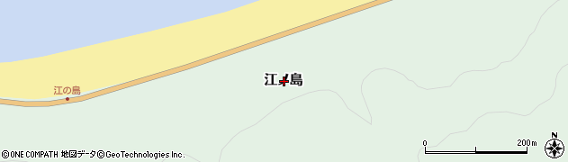 北海道島牧郡島牧村江ノ島周辺の地図