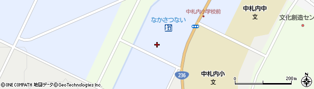 中札内村役場　豆資料館・観光協会事務所周辺の地図