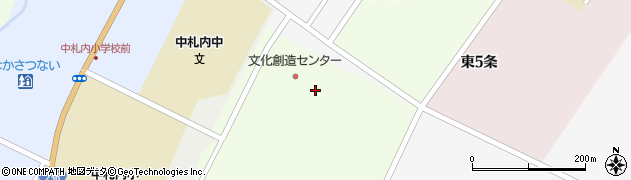 中札内村役場　文化創造センター周辺の地図