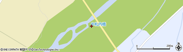 中札内橋周辺の地図