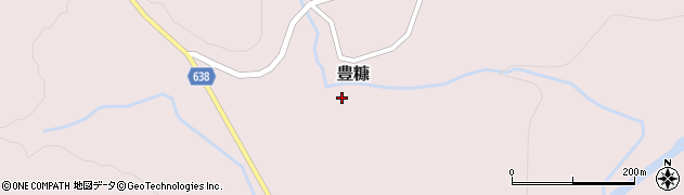 北海道沙流郡平取町豊糠周辺の地図