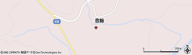 北海道平取町（沙流郡）豊糠周辺の地図