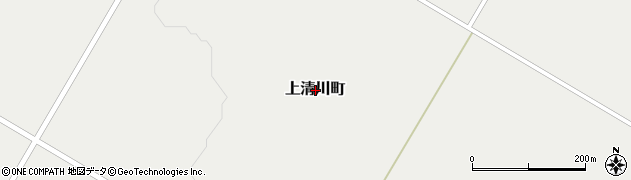 北海道帯広市上清川町周辺の地図