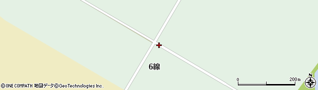 北海道中札内村（河西郡）中戸蔦（東６線）周辺の地図