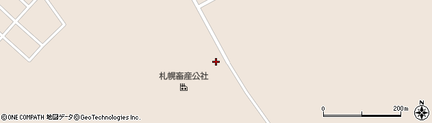 北海道畜産公社道央事業所　日胆工場周辺の地図