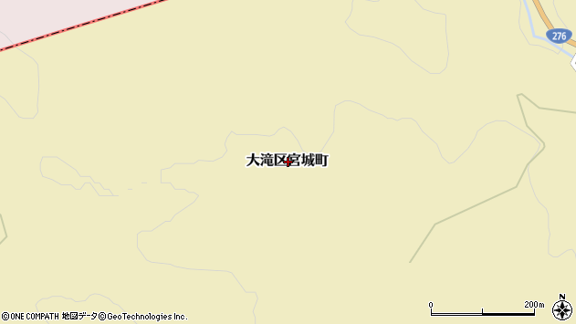 〒044-0442 北海道伊達市大滝区宮城町の地図