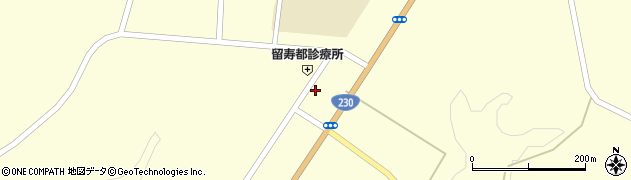 留寿都村役場　ルスツ温泉周辺の地図