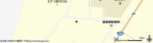 北海道虻田郡留寿都村留寿都168周辺の地図