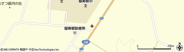 北海道虻田郡留寿都村留寿都54周辺の地図