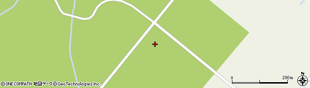 帯広市八千代公共育成牧場周辺の地図