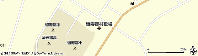北海道留寿都村（虻田郡）周辺の地図