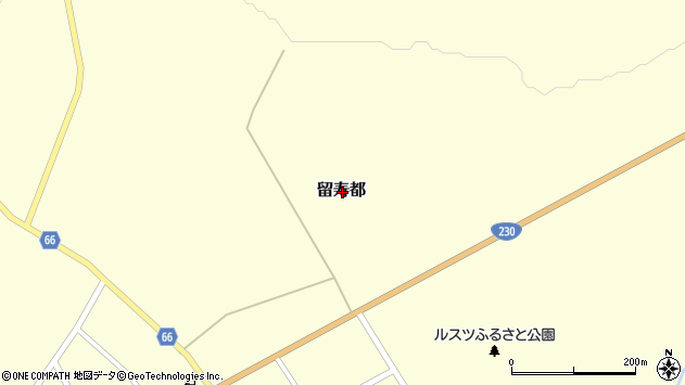 〒048-1731 北海道虻田郡留寿都村留寿都の地図