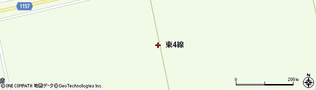 北海道帯広市幸福町（東４線）周辺の地図