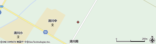 北海道新聞販売所　柳田販売所周辺の地図