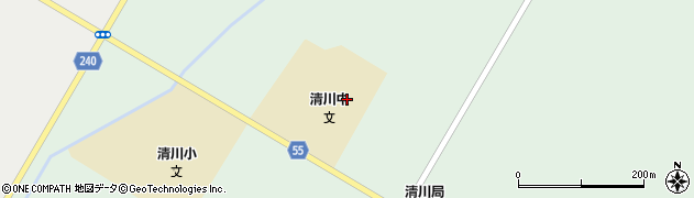 北海道帯広市清川町（西通）周辺の地図
