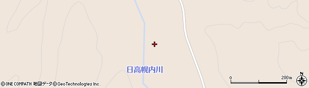 日高幌内川周辺の地図
