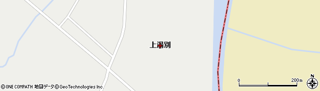 北海道寿都町（寿都郡）湯別町（上湯別）周辺の地図