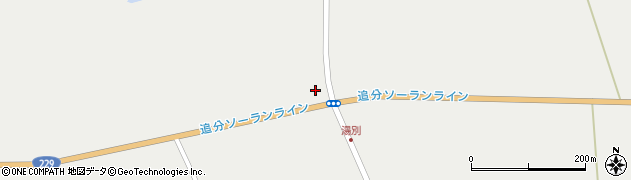 寿都警察署湯別警察官駐在所周辺の地図