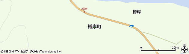北海道寿都町（寿都郡）樽岸町周辺の地図