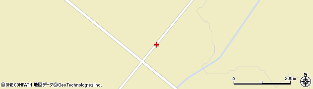 北海道帯広市広野町（西４線）周辺の地図