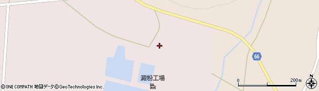 羊蹄澱粉工場周辺の地図