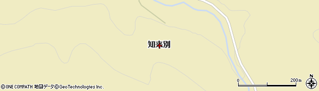 北海道虻田郡喜茂別町知来別周辺の地図