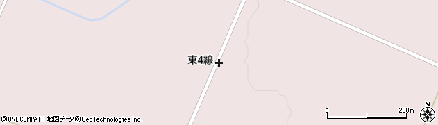 北海道帯広市桜木町（東４線）周辺の地図