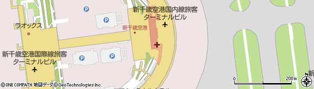 北海道料理ユック 新千歳空港店周辺の地図