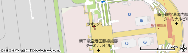 函太郎　新千歳空港店周辺の地図