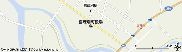 北海道虻田郡喜茂別町周辺の地図