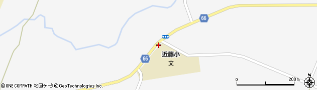 近藤小学校周辺の地図