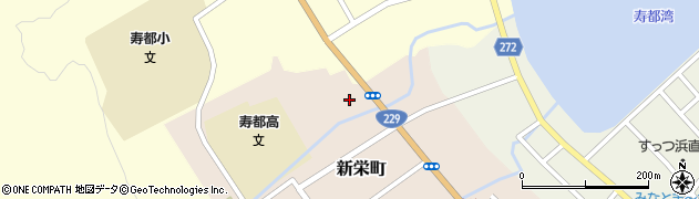 寿都ターミナル周辺の地図