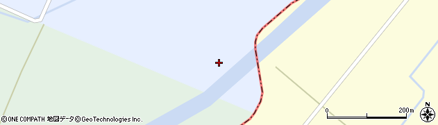 帯広川周辺の地図