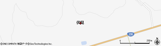 北海道虻田郡喜茂別町伏見周辺の地図