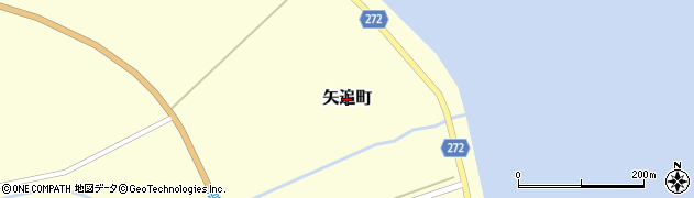 北海道寿都町（寿都郡）矢追町周辺の地図