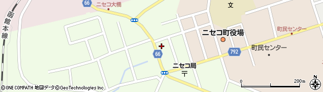 亀田呉服店周辺の地図