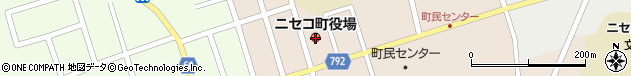 北海道虻田郡ニセコ町周辺の地図