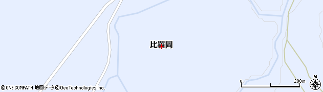 北海道虻田郡喜茂別町比羅岡周辺の地図