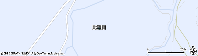 北海道喜茂別町（虻田郡）比羅岡周辺の地図