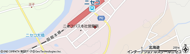 ニセコ駅前温泉　綺羅乃湯周辺の地図