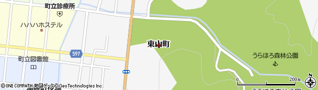 北海道十勝郡浦幌町東山町周辺の地図