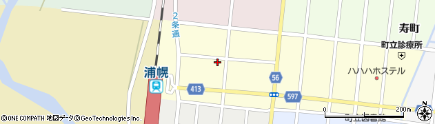 北海道浦幌町（十勝郡）本町周辺の地図