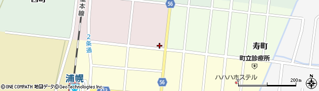 ベスト電器浦幌店周辺の地図