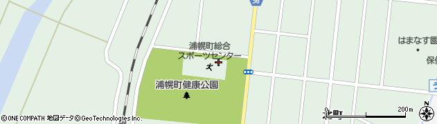 北海道浦幌町（十勝郡）宝町周辺の地図