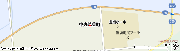 北海道豊頃町（中川郡）中央若葉町周辺の地図