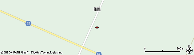 北海道河西郡芽室町坂の上８線周辺の地図